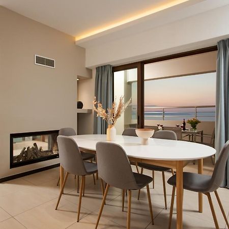 Overview Chania With Sea View And Amazing Sunset Exterior photo